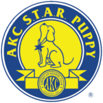 AKC S.T.A.R. Puppy program logo.