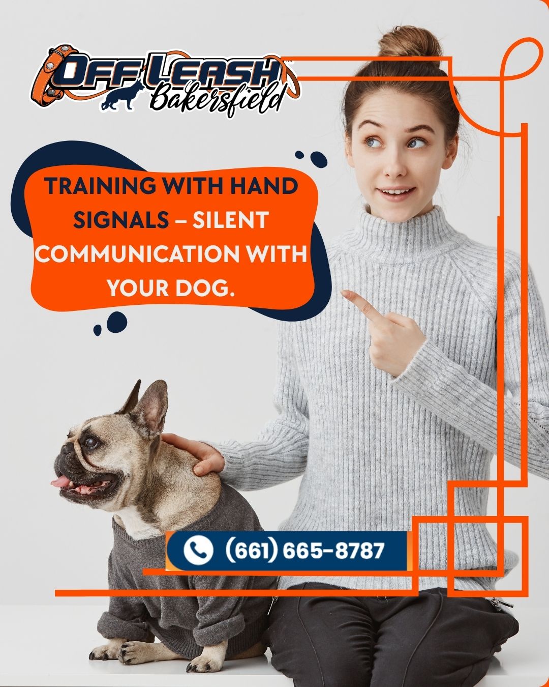 Training with Hand Signals – Silent communication with your dog
