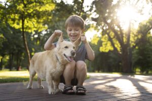 Growing Up with a Dog – Benefits for Kids and Families