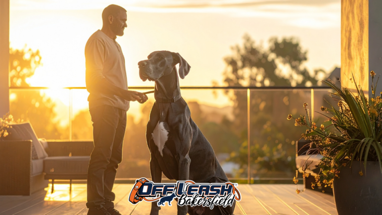 Dog obedience training in Bakersfield